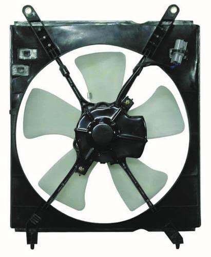 GO-PARTS - Condenser Fan Replacement for 1997-1999 Toyota Camry - Cooling Fan Assembly with Motor, Blade & Shroud - TO3113102 - Perfect for AC System Repair & Engine Cooling Maintenance