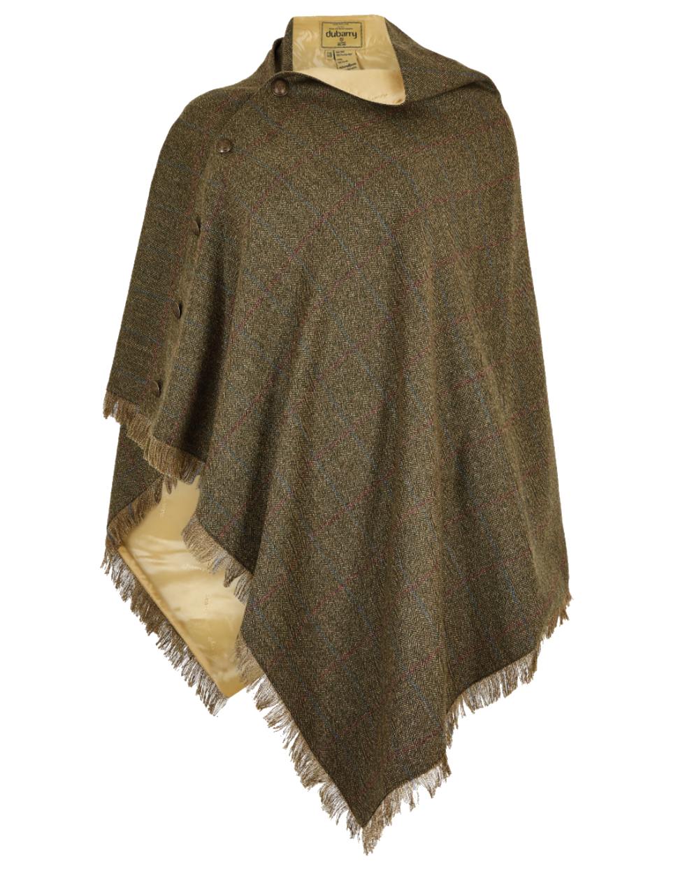 Dubarry Hazelwood Tweed Poncho - Waterproof Wool Blend Wrap for Women | Perfect for Outdoor Adventures, Travel & Casual Wear