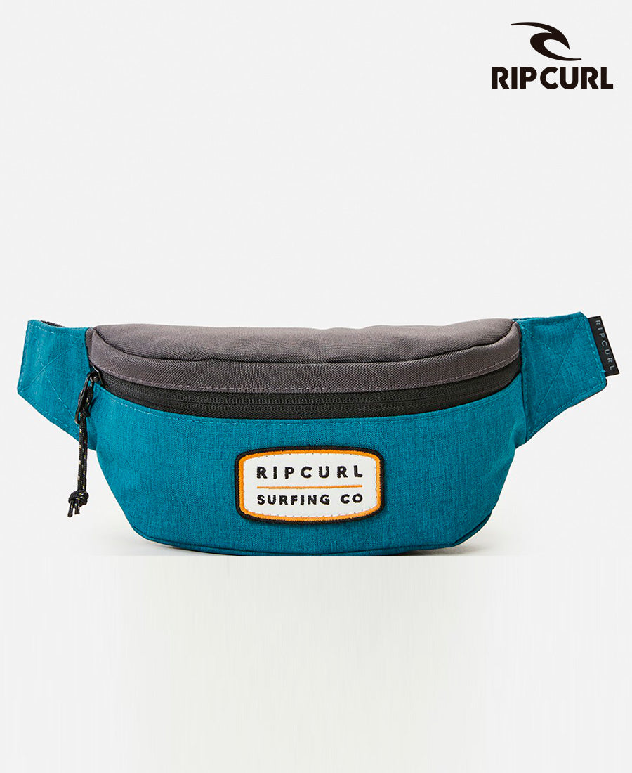 Rip Curl Small Driven Waist Pack - Lightweight & Water-Resistant Fanny Pack for Men & Women - Perfect for Running, Hiking, Travel & Outdoor Activities