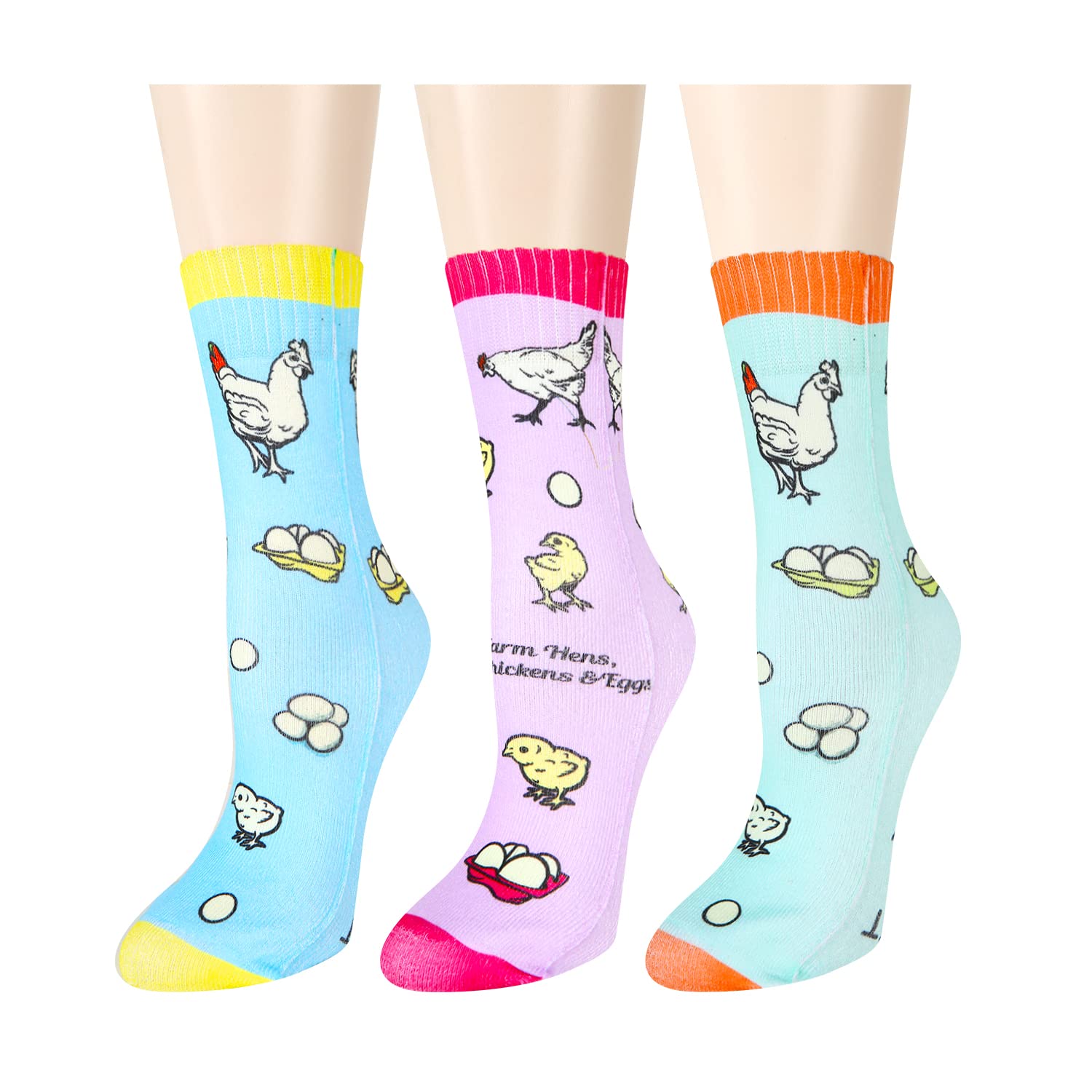 Benefeet Women's Funny Crazy Sloth & Unicorn Ankle Socks - 3D Printed Novelty Low Cut Socks for Girls - Perfect Gift for Christmas, Birthday & Casual Wear