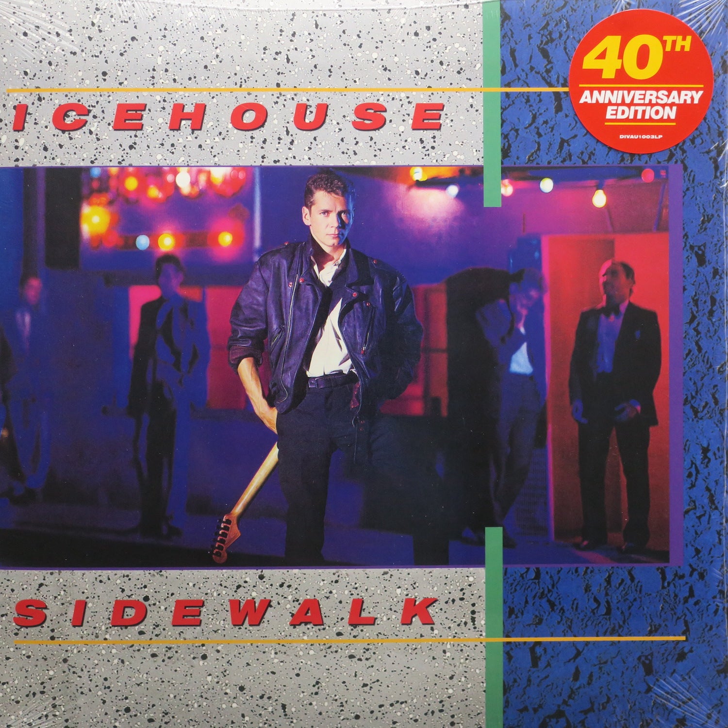 ICEHOUSE 'Sidewalk' 40th Anniversary Limited Edition Clear Vinyl LP Record - Perfect for Collectors & Music Lovers, Great for Home Listening & Special Occasions