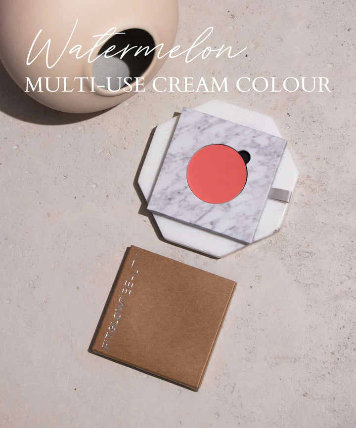 Multi-Use Cream Lip & Cheek Illuminator Refill - Natural Glow Makeup for Lips, Cheeks & Highlighting - Perfect for Everyday Wear & Special Occasions