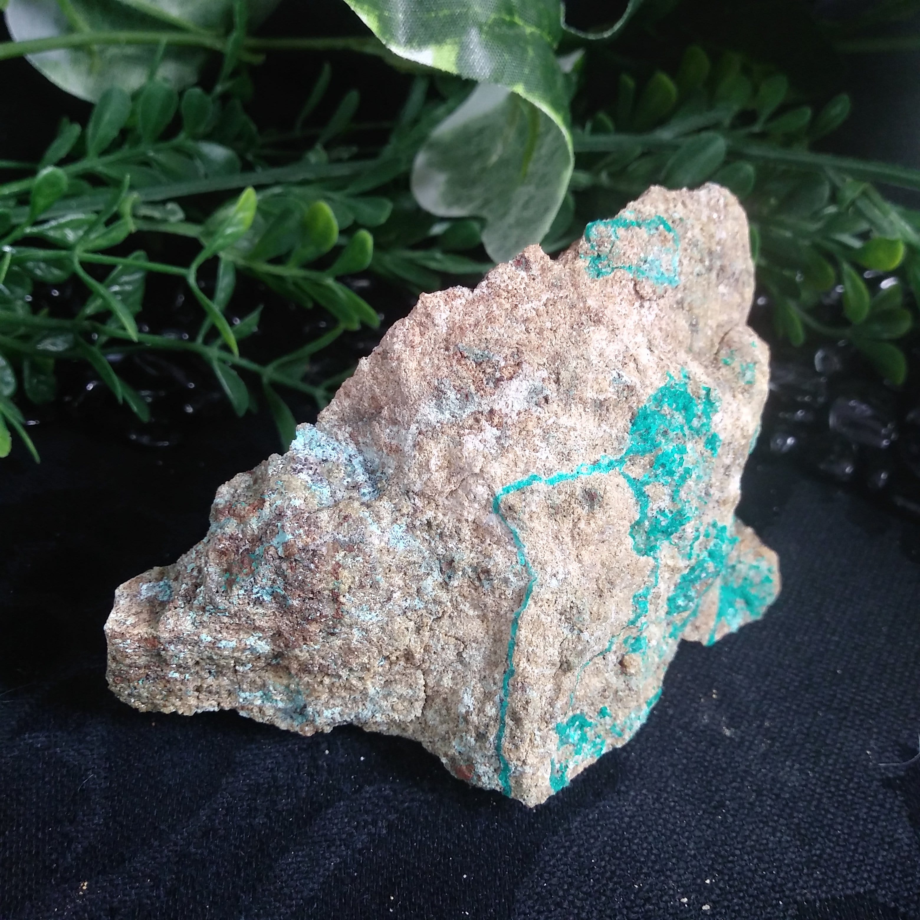 Natural Dioptase and Apophyllite Crystal Cluster (186g) - Rare Mineral Specimen for Healing, Meditation & Crystal Collection