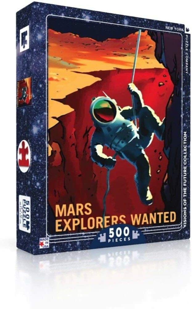 NASA Explorers Wanted 500 Piece Jigsaw Puzzle - Space Exploration Theme - Perfect for Adults & Teens - Great for Family Game Night & STEM Education Activities