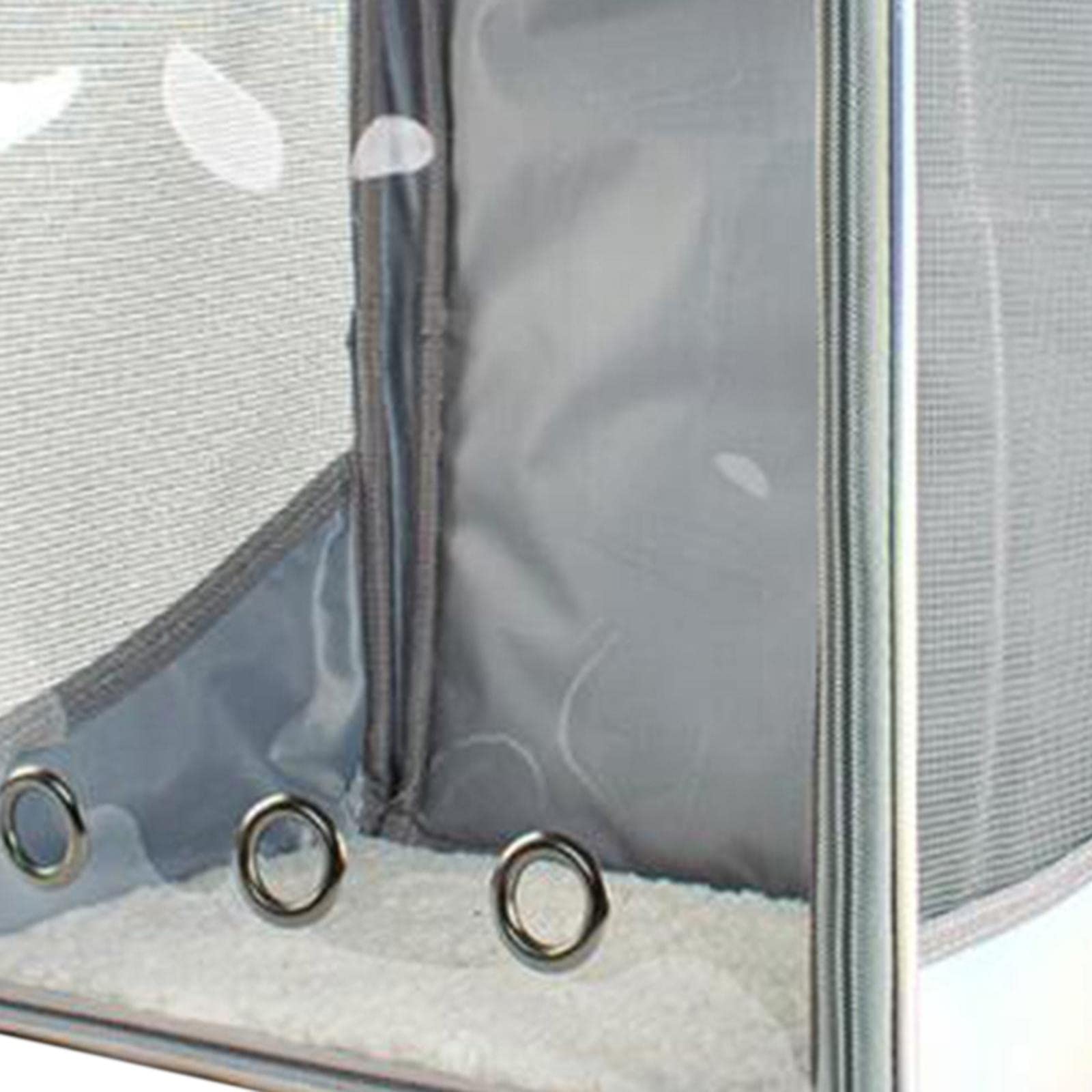 Clear Large Pet Carrier Bag for Cats & Small Dogs - Breathable Transparent Travel Carrier for Walking, Vet Visits & Outdoor Adventures