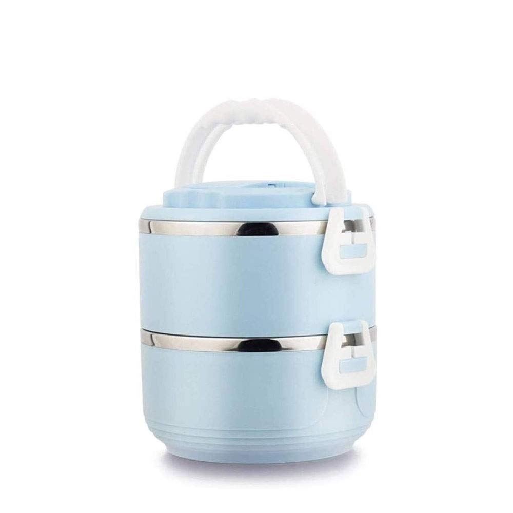Gxswlaaa Stainless Steel Bento Lunch Box - Eco-Friendly, Leak-Proof & Stackable Food Container for Adults & Kids - Perfect for Office, School & Travel - Keep Meals Hot & Fresh On The Go