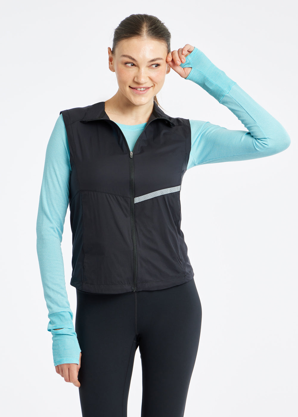 Reflective Safety Vest for Running & Cycling - High Visibility Running Vest for Night Jogging, Outdoor Work & Construction - Adjustable Reflective Vest for Men & Women