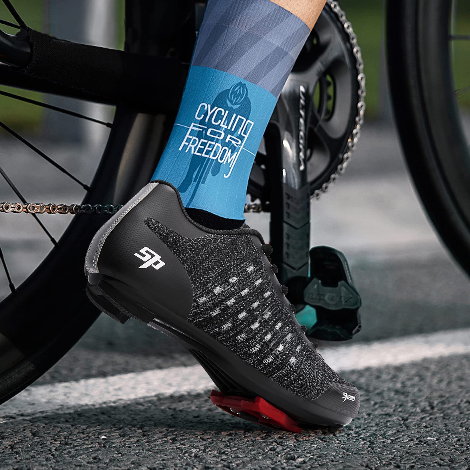 Best Unisex Cycling Shoes for Men & Women - SPD/MTB/Road Bike Shoes with Look Delta Cleats - Indoor Spin & Outdoor Sneakers for Athletic Performance