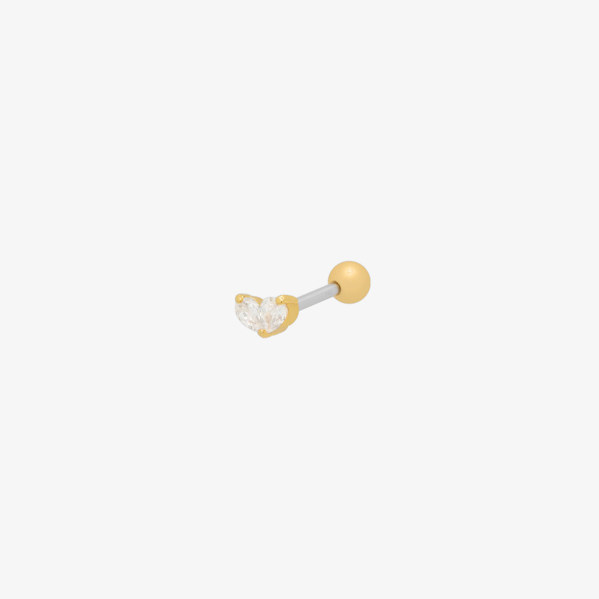 Baby Ear Piercing Studs - Hypoallergenic Stainless Steel Earrings for Infants & Newborns - Perfect for First Ear Piercing & Special Occasions