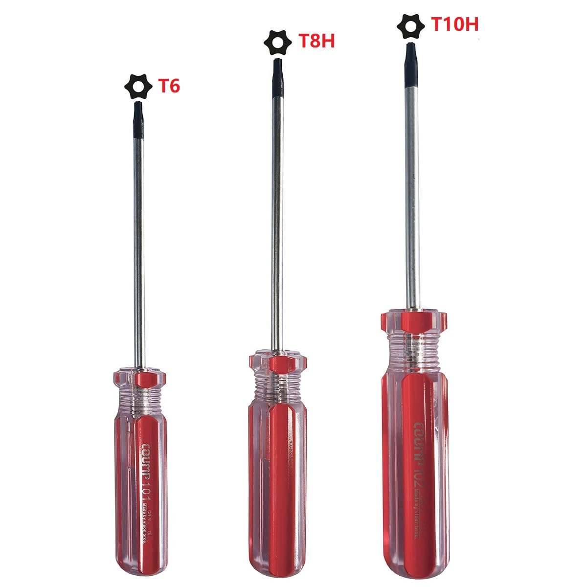 Premium Torx Screwdriver Set (T6, T8, T10) - Magnetic Precision Screwdrivers for MacBook, PS3/PS4/PS5, Xbox One/360 Controller Repair - Ideal for Electronics, Gaming Consoles & Small Device Maintenance