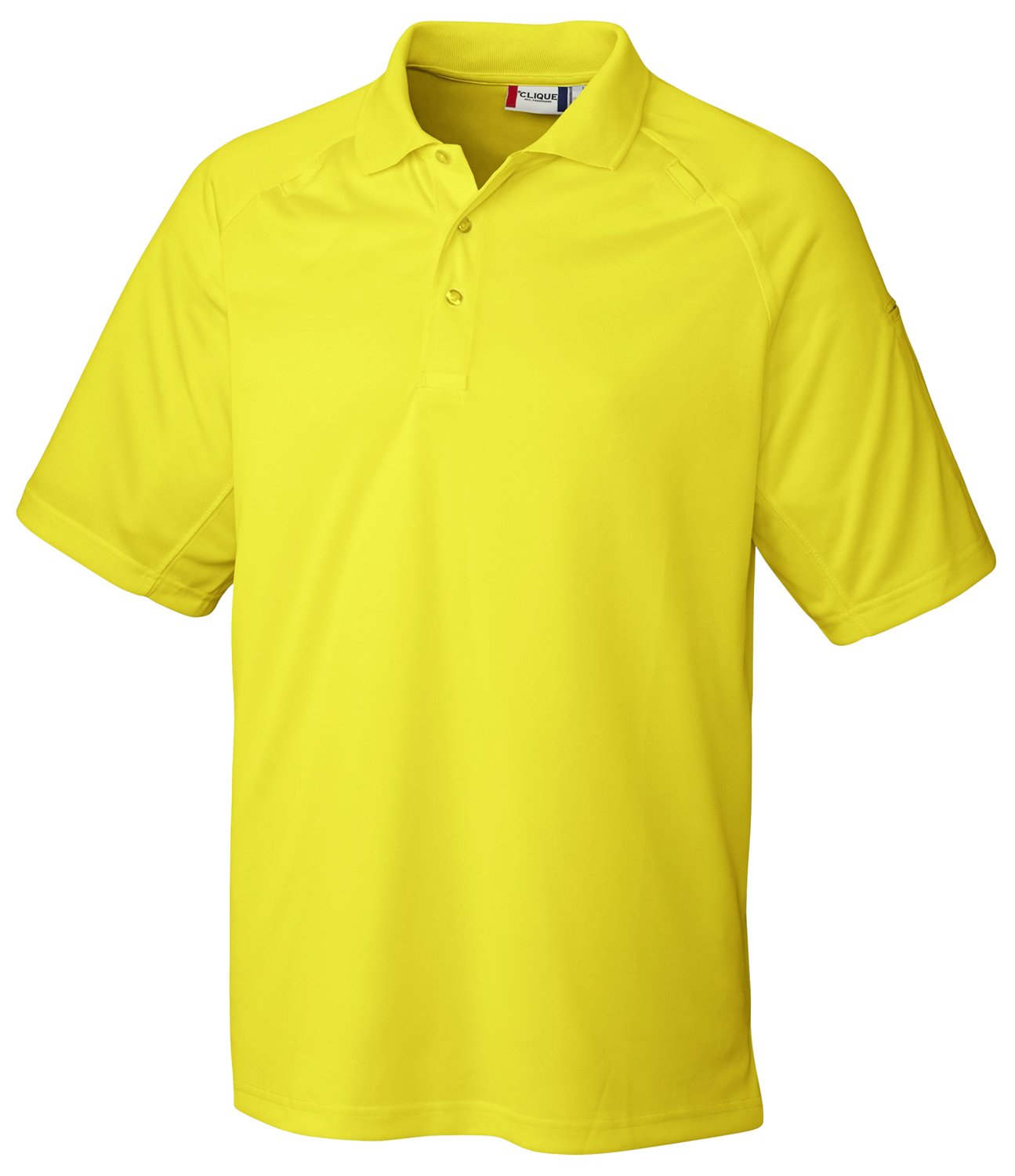 Clique Men's Malmo Tactical Polo Shirt - Quick-Dry, Moisture-Wicking Performance Shirt for Outdoor, Work & Casual Wear | Hiking, Fishing, Travel & Everyday Use