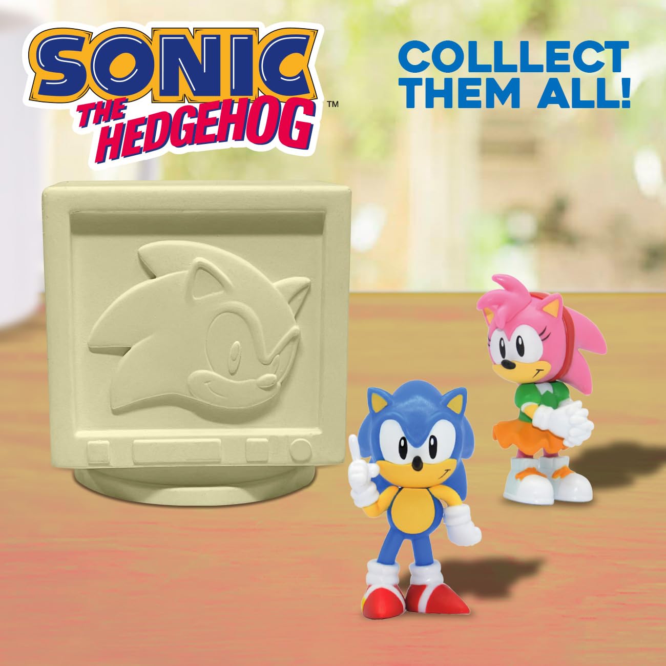 Sonic The Hedgehog Minekit Toy - Official Licensed Collectible Action Figure for Kids & Adults - Perfect for Play, Display & Gifts