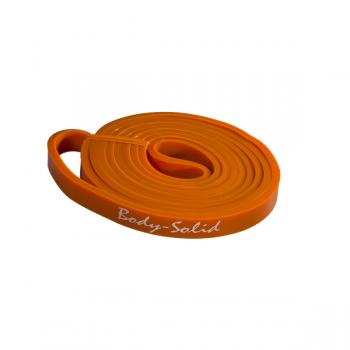 Body Solid BSTB1 Orange Resistance Band - Heavy Duty Workout Bands for Strength Training, CrossFit & Home Gym Exercises - Perfect for Pull-Ups, Squats & Physical Therapy