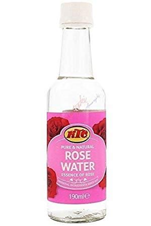 KTC Rose Water - 190ml (Pack of 2) | Hydrating Facial Mist & Natural Perfume for Skin & Hair Care | Perfect for Daily Refreshment, Makeup Setting & Aromatherapy