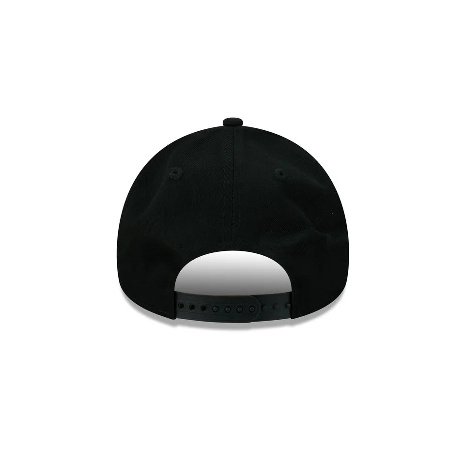 New Era Golden State Warriors Black 9FORTY Adjustable Snapback Hat for Men - Perfect for Basketball Games, Streetwear & Casual Outfits