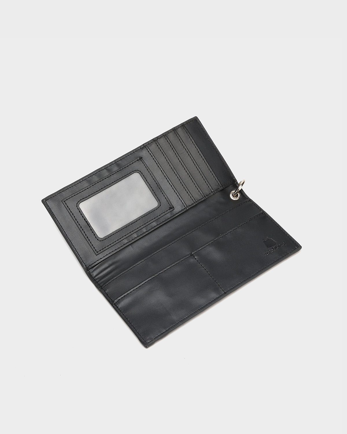 Apollo 2 Chain Black Leather Wallet for Men - Stylish Bifold RFID Blocking Wallet for Everyday Use & Travel