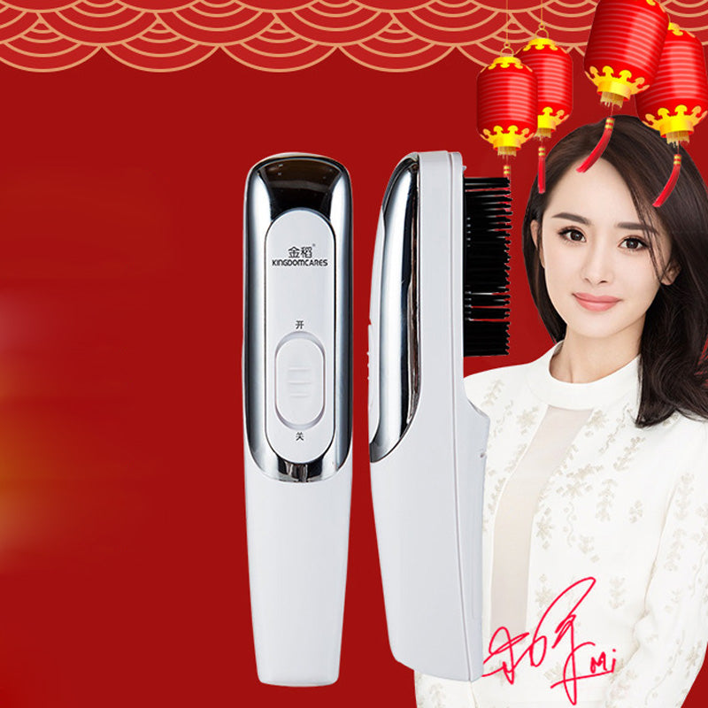 Electric Scalp Massage Comb for Hair Growth & Relaxation – Rechargeable Hair Care Brush for Head Spa, Stress Relief & Improved Blood Circulation – Perfect for Home & Salon Use