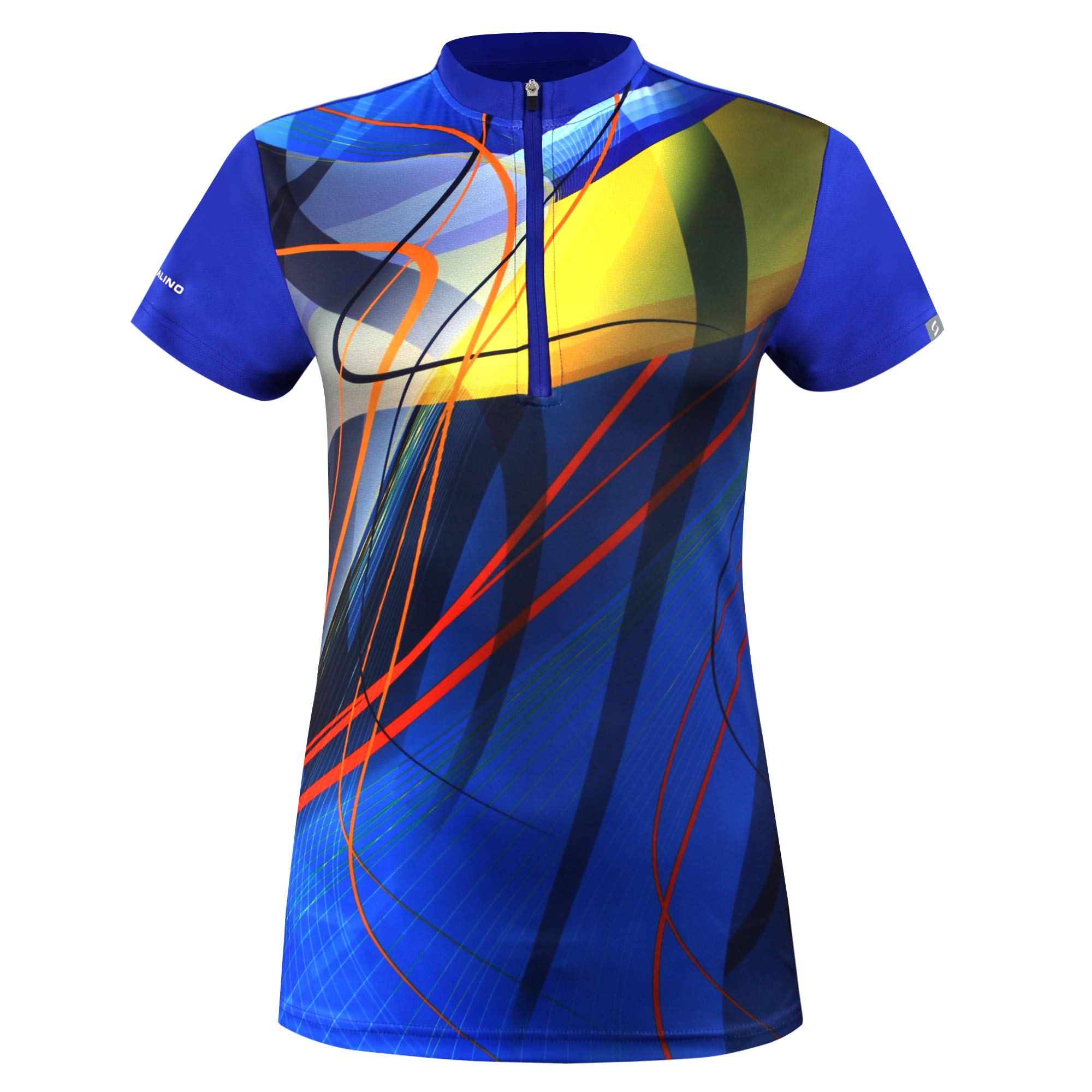 Women's Bowling Jersey - Moisture-Wicking & Quick-Dry Sublimation Printed Shirt (Sizes S-5XL) - Perfect for Bowling Leagues, Tournaments & Casual Play