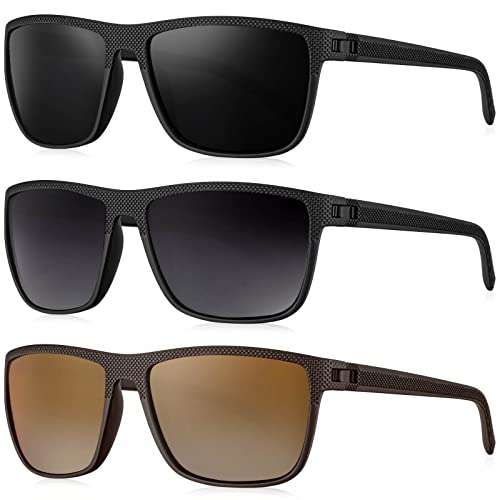 (3 Pack) Black/Gradual Gray/Gradual Brown