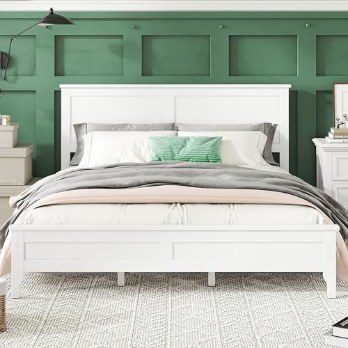 White With Headboard