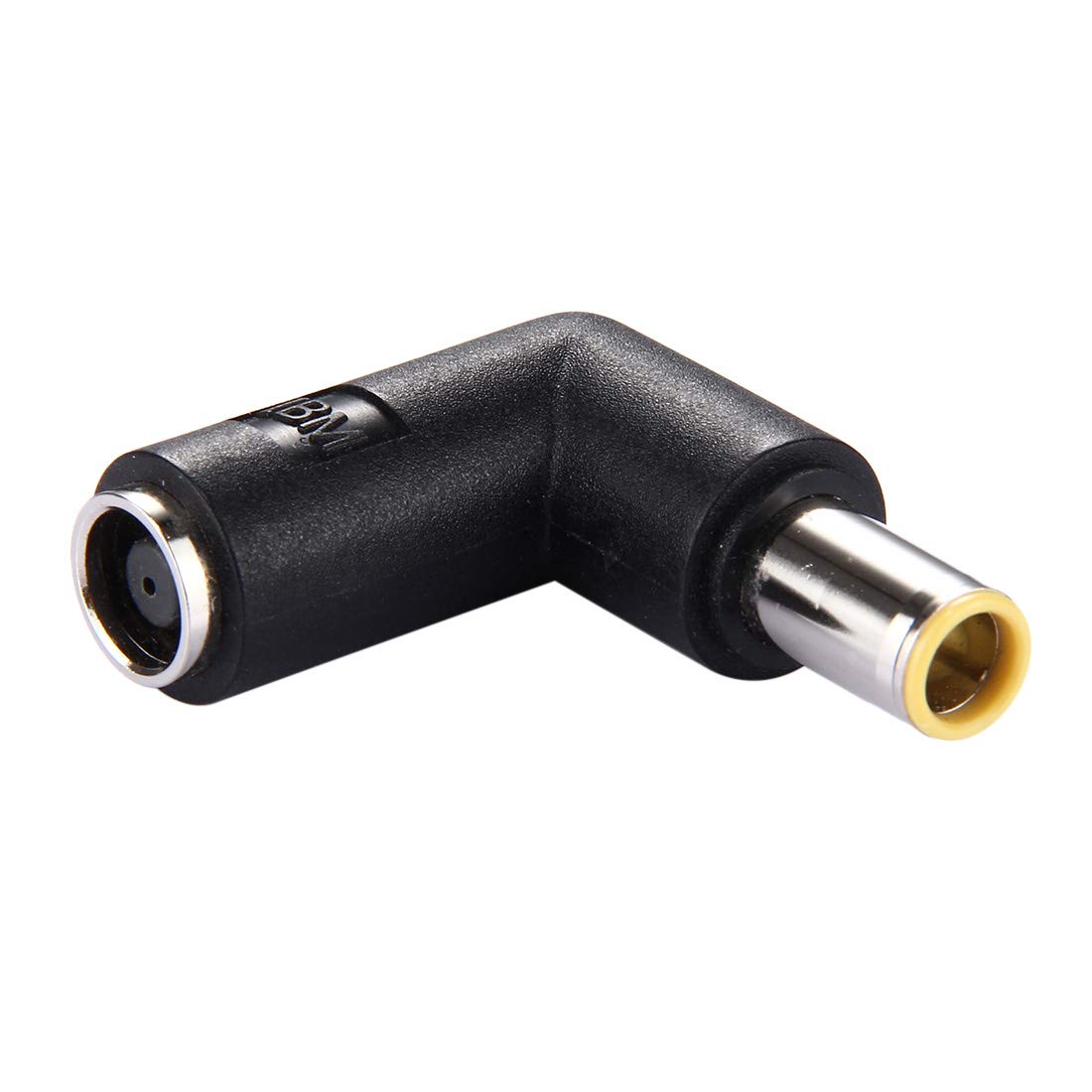 Lenovo ThinkPad DC 7909 Male to Female 90 Degree Right Angle Power Adapter Connector for IBM Laptop Notebook - Perfect for Tight Spaces & Cable Management