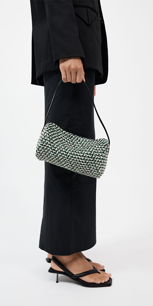 Connolo Vegan Leather Shoulder Bag for Women - Stylish Green Crossbody Purse for Work, Travel & Everyday Use