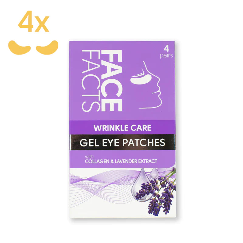 Anti-Wrinkle Gel Eye Patches for Dark Circles & Puffiness - Hydrating Under Eye Mask for Skin Care & Relaxation - Perfect for Night Routine & Travel