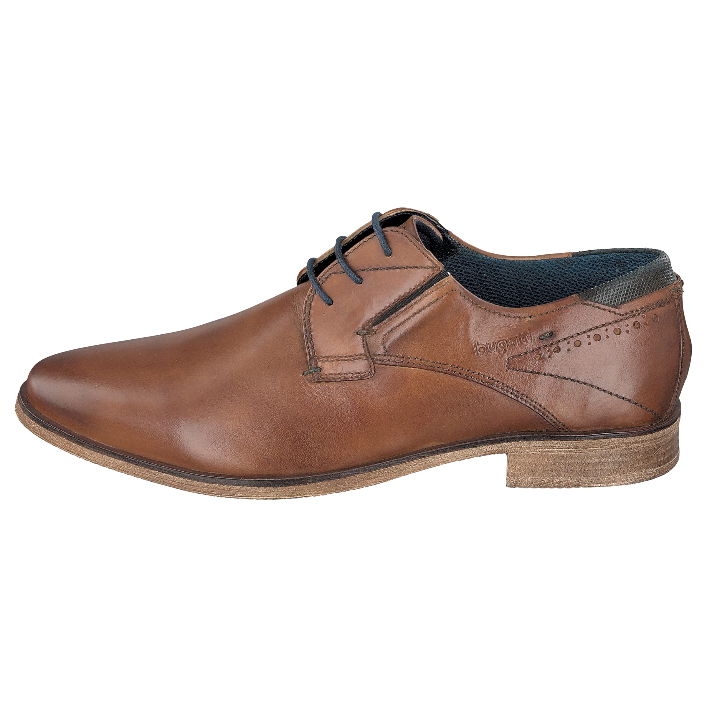 Bugatti Men's Derby Shoes - Classic Formal Dress Shoes for Business, Office & Wedding - Comfortable Leather Oxfords for Men