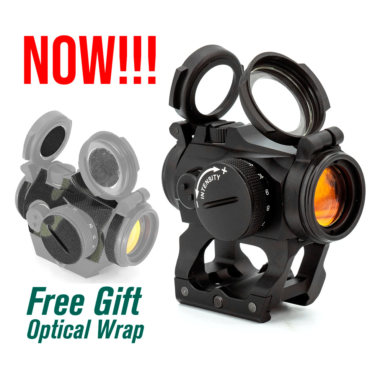 **Tactical AIM 1X22 Red Dot Reflex Sight – 2MOA Compact Rifle Scope for Hunting & Airsoft | Includes Mount | Durable & Precise for Outdoor Shooting & Tactical Use**