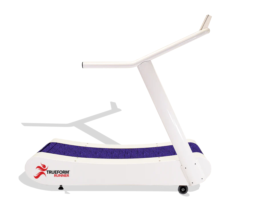 TrueForm RUNNER Non-Motorized Curved Treadmill for Home Gym - White | Professional Running Trainer for Indoor Fitness & Cardio Workouts