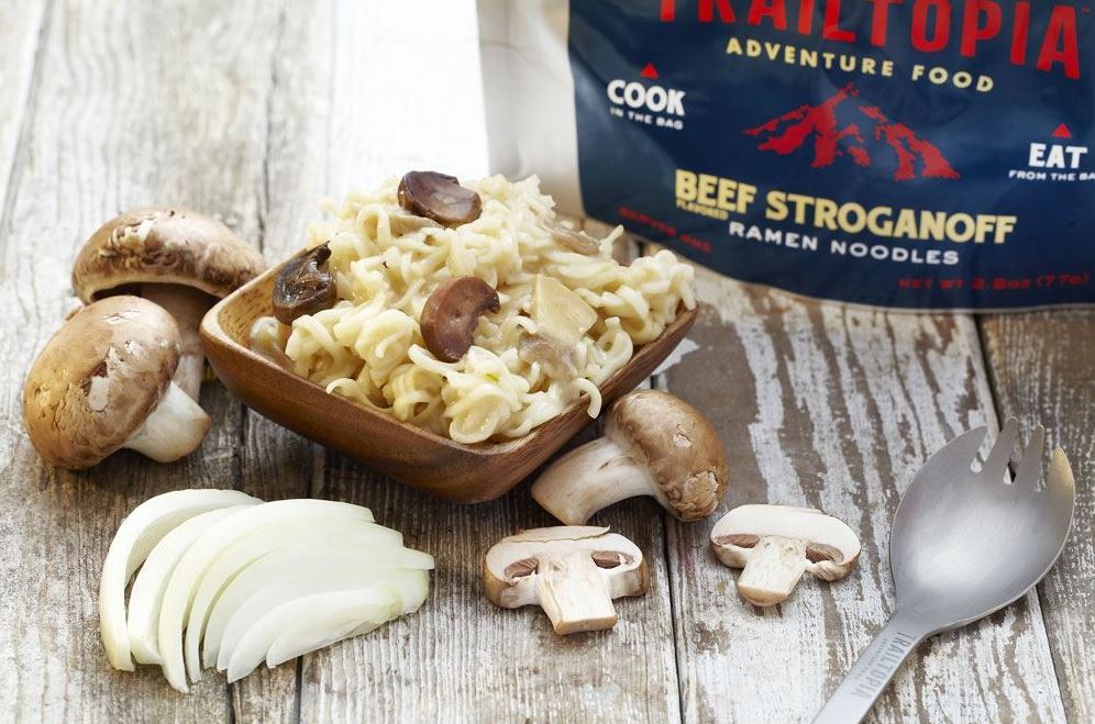 Beef Stroganoff Ramen Noodles - Premium Instant Noodle Pack - Quick & Easy Meal for College Students, Office Lunch & Late Night Snacks