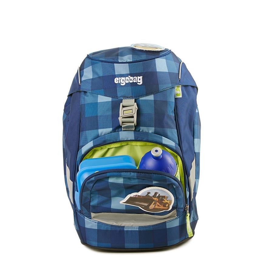 Ergobag Prime School Backpack for Kids - Lightweight, Durable & Comfortable - Night CrawlBear Design - Perfect for School, Travel & Outdoor Adventures