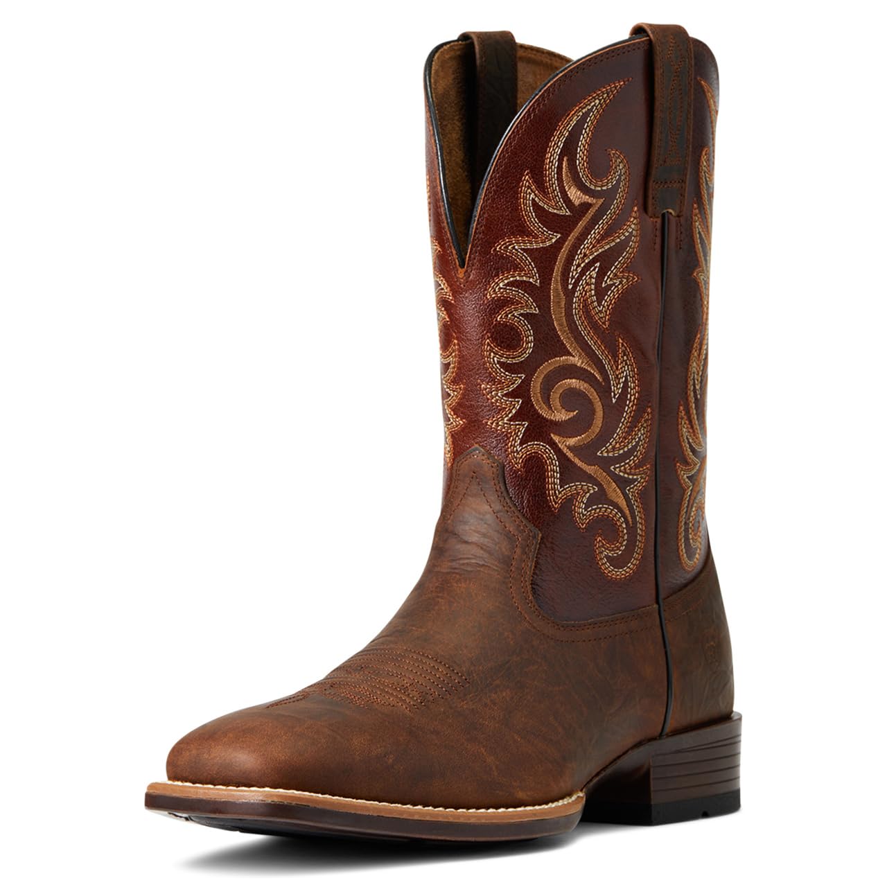 Ariat Men's Lasco Ultra Western Boot - Durable Cowboy Boots for Riding, Work & Casual Wear | Comfortable & Stylish for Ranch, Rodeo & Everyday Use