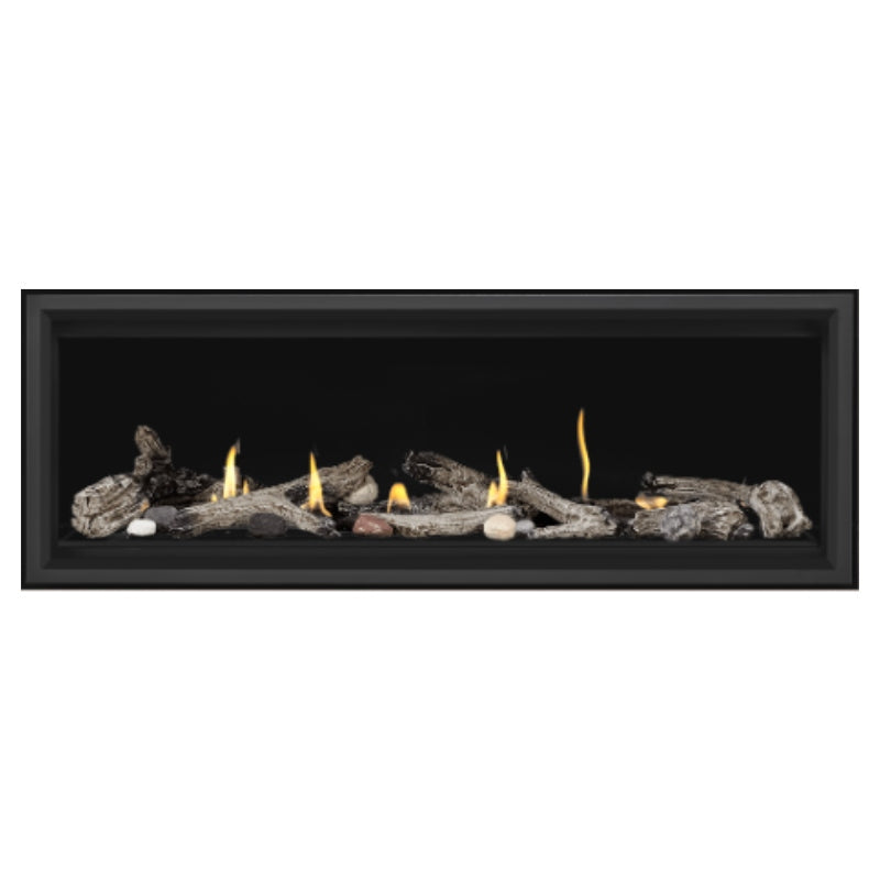 Napoleon Vector 50 See-Through Linear Direct Vent Gas Fireplace LV50N2 - Modern Heating Solution for Living Rooms & Patios