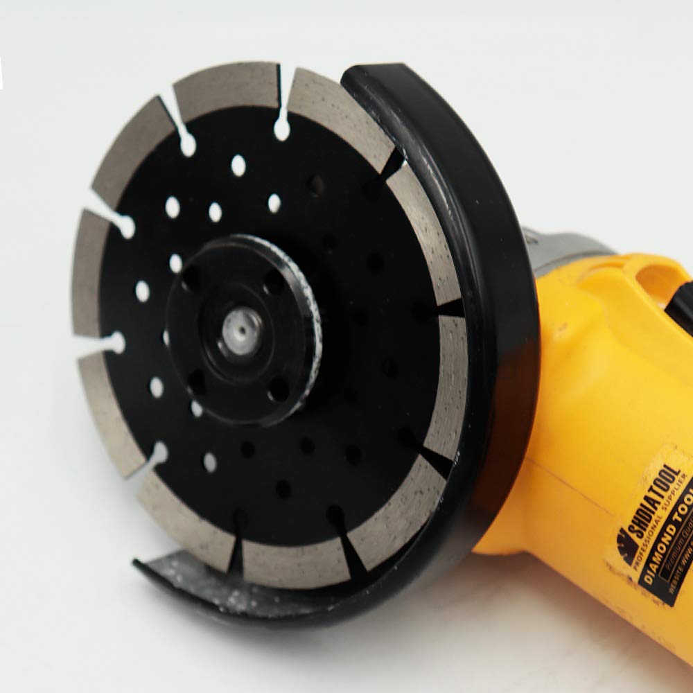 5 Pack 5 Inch Diamond Blades for Angle Grinder - Premium Dry/Wet Cutting Disc for Concrete, Stone, Brick & Masonry - 7/8 Arbor - Perfect for Construction, Renovation & DIY Projects