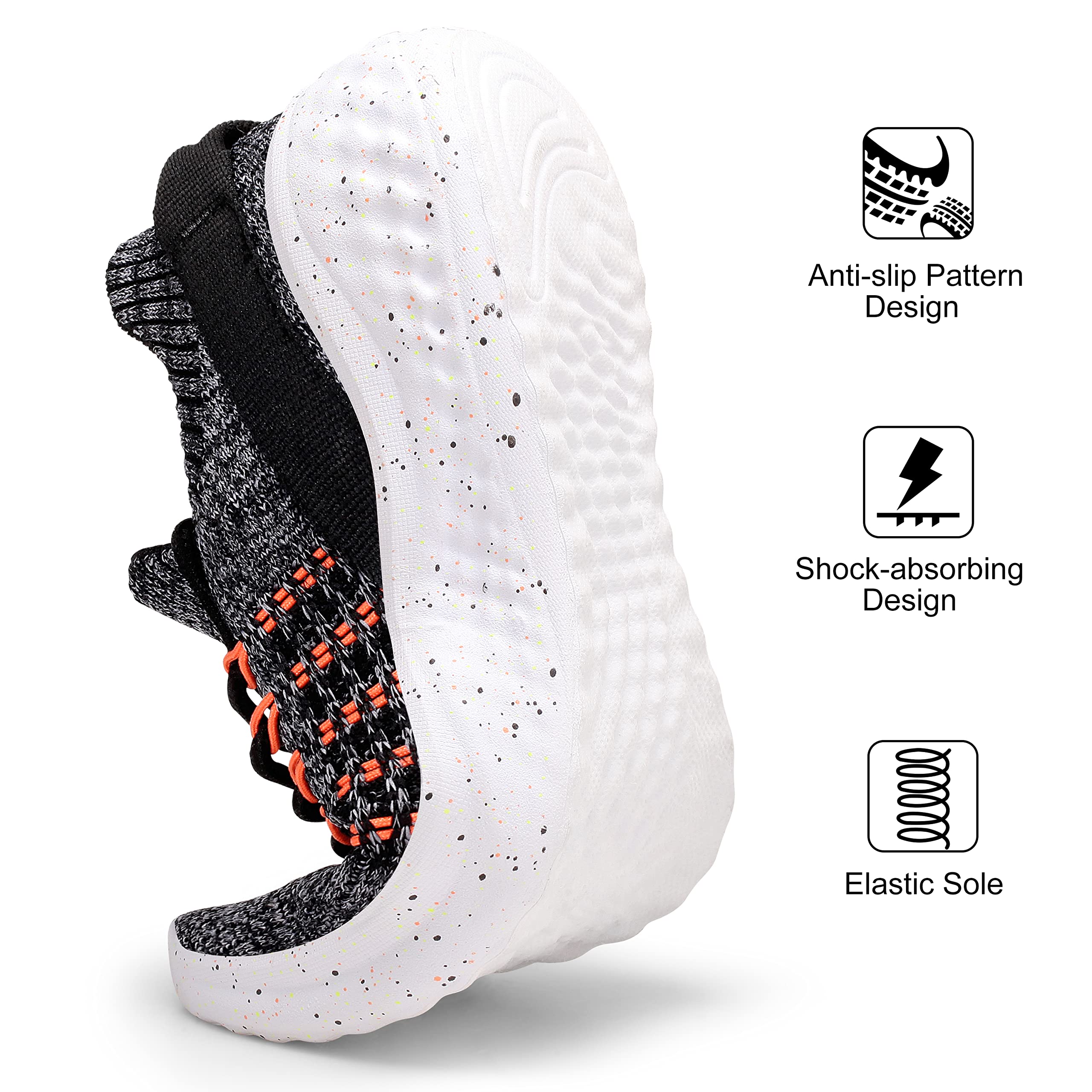 Women's Lightweight Slip-On Walking Shoes - Comfortable Athletic Sneakers for Tennis, Running & Casual Wear | Perfect for Workouts, Travel & Everyday Use