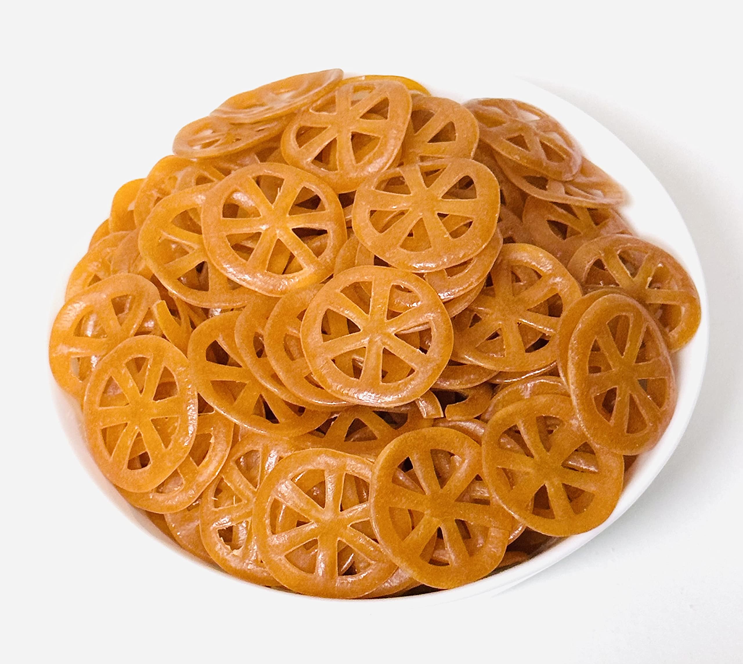 Duritos (Duros) 1LB - Authentic Mexican Wheat Pinwheel Snacks | Crunchy Wheel-Shaped Chicharrones de Harina | Gluten-Free Puffed Chips by LookOn - Perfect for Parties, Movie Nights & Mexican Cuisine Pairings