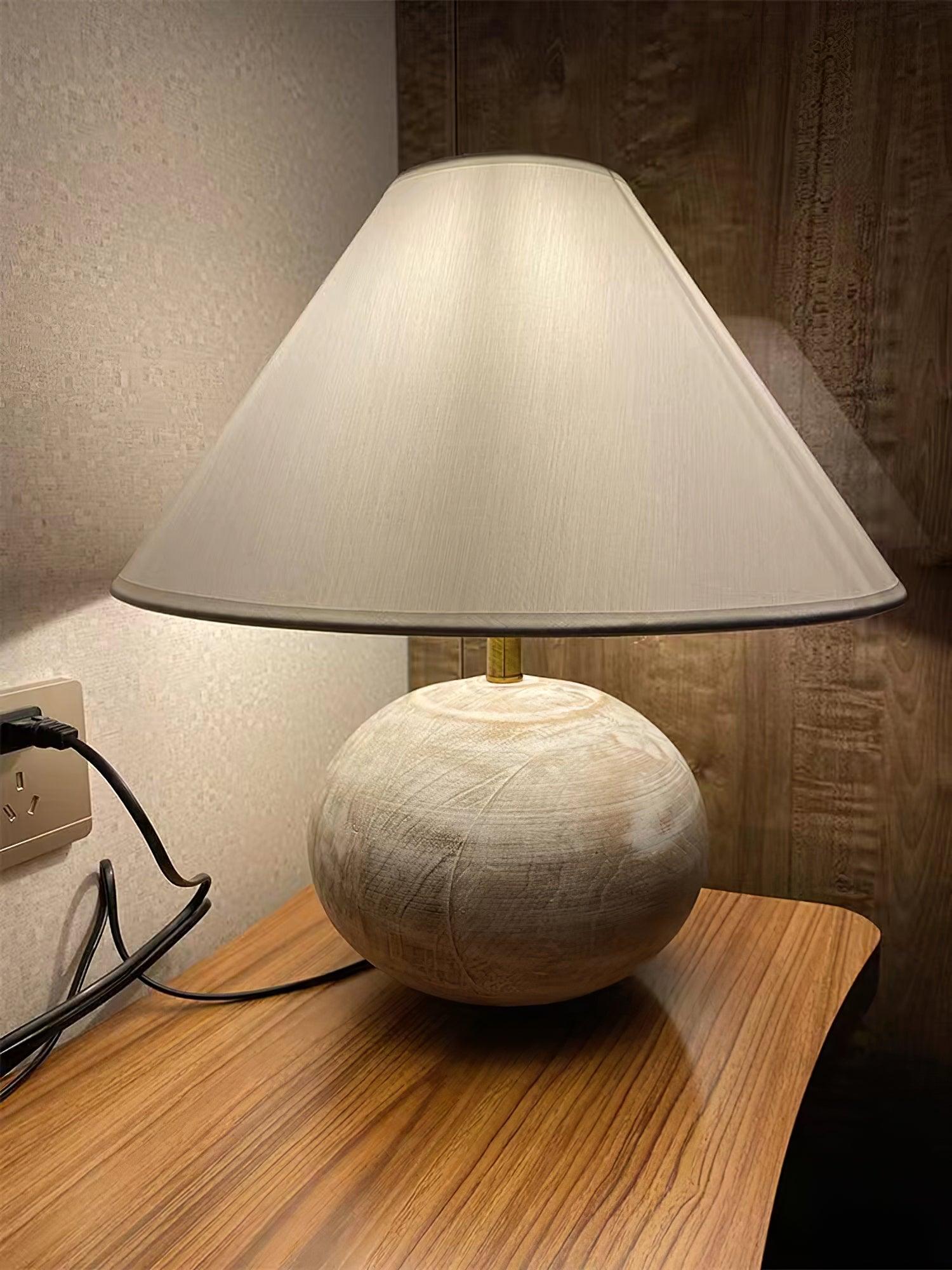 Coastal Beachside Table Lamp - Modern Nautical Nightstand Light for Bedroom, Living Room & Office - Waterproof & Rustproof for Outdoor & Indoor Use