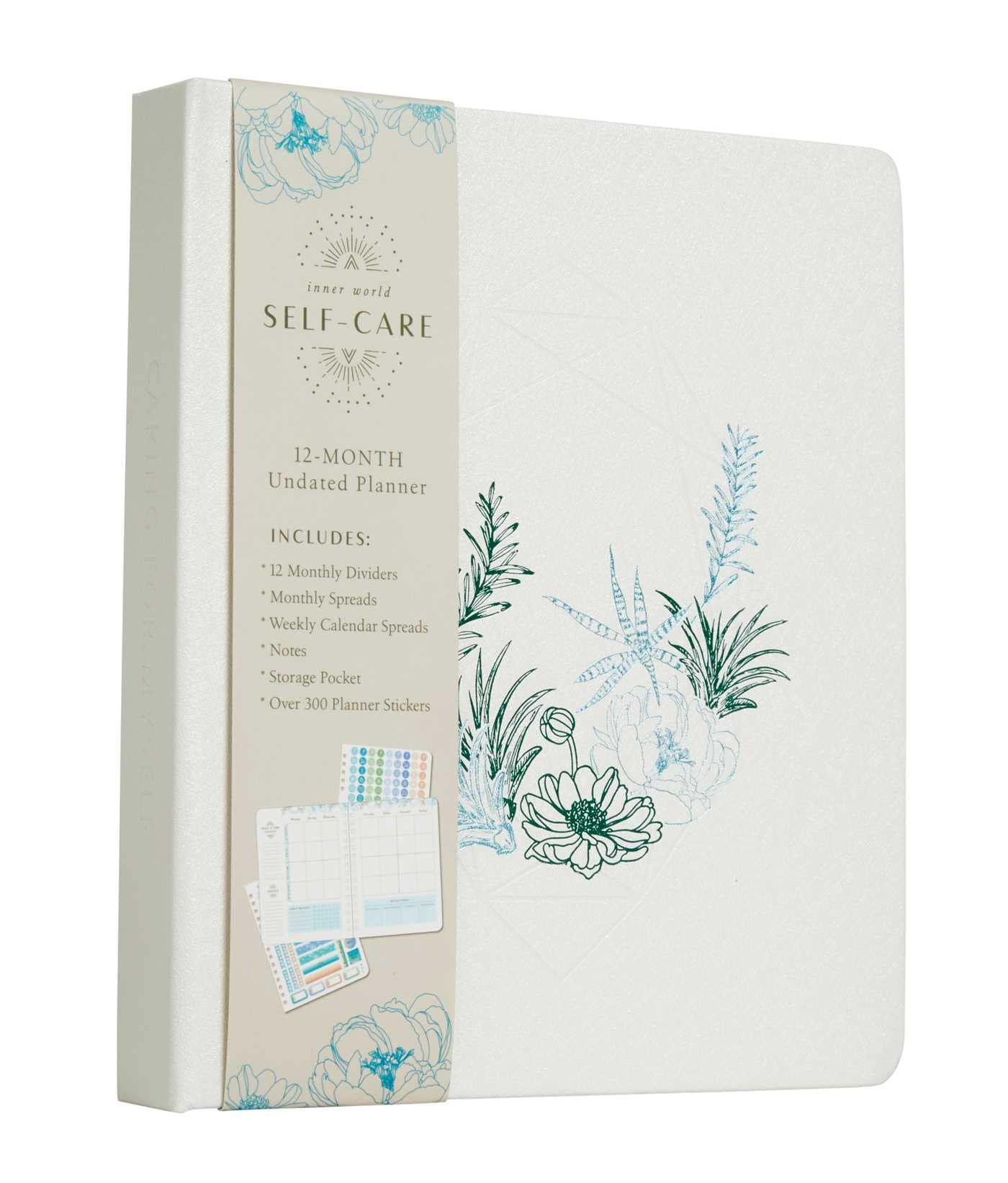 Self-Care Undated Planner - Mindfulness Gifts for Women | Daily Journal & Goal Tracking