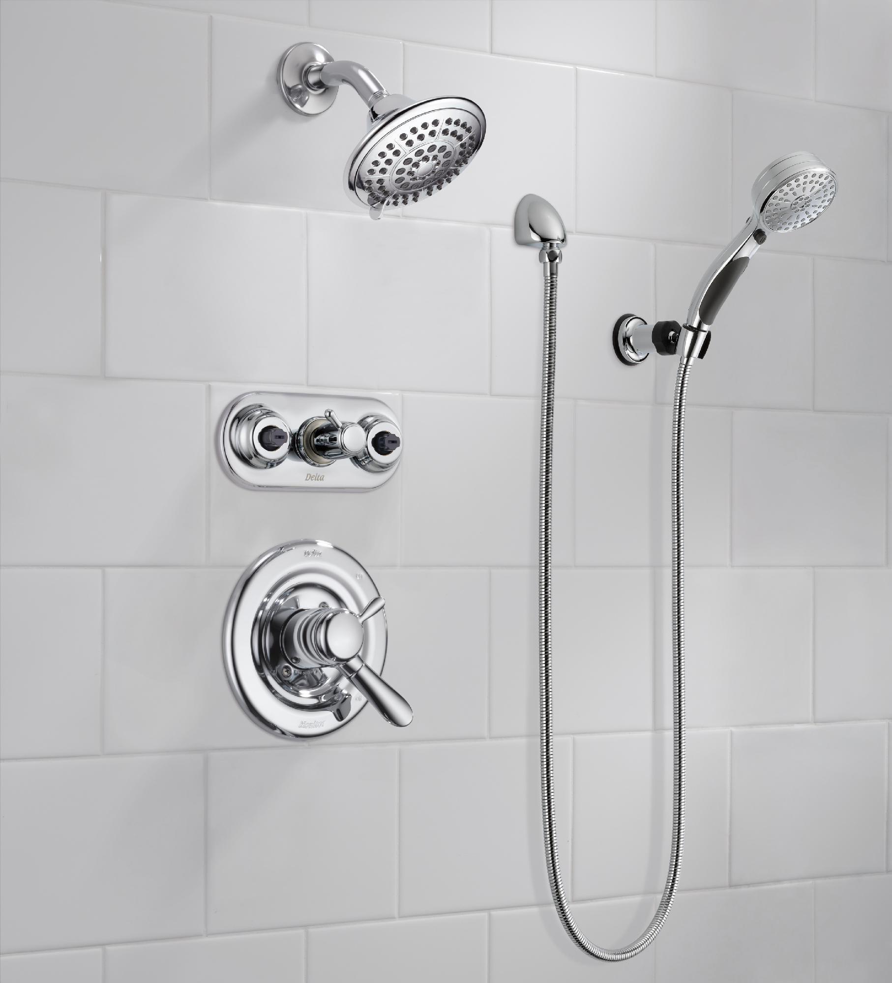 Delta ActivTouch 8-Spray Adjustable Wall Mount Hand Shower in Venetian Bronze (Model 55424 RB) - Perfect for Bathroom, Spa, and Relaxation
