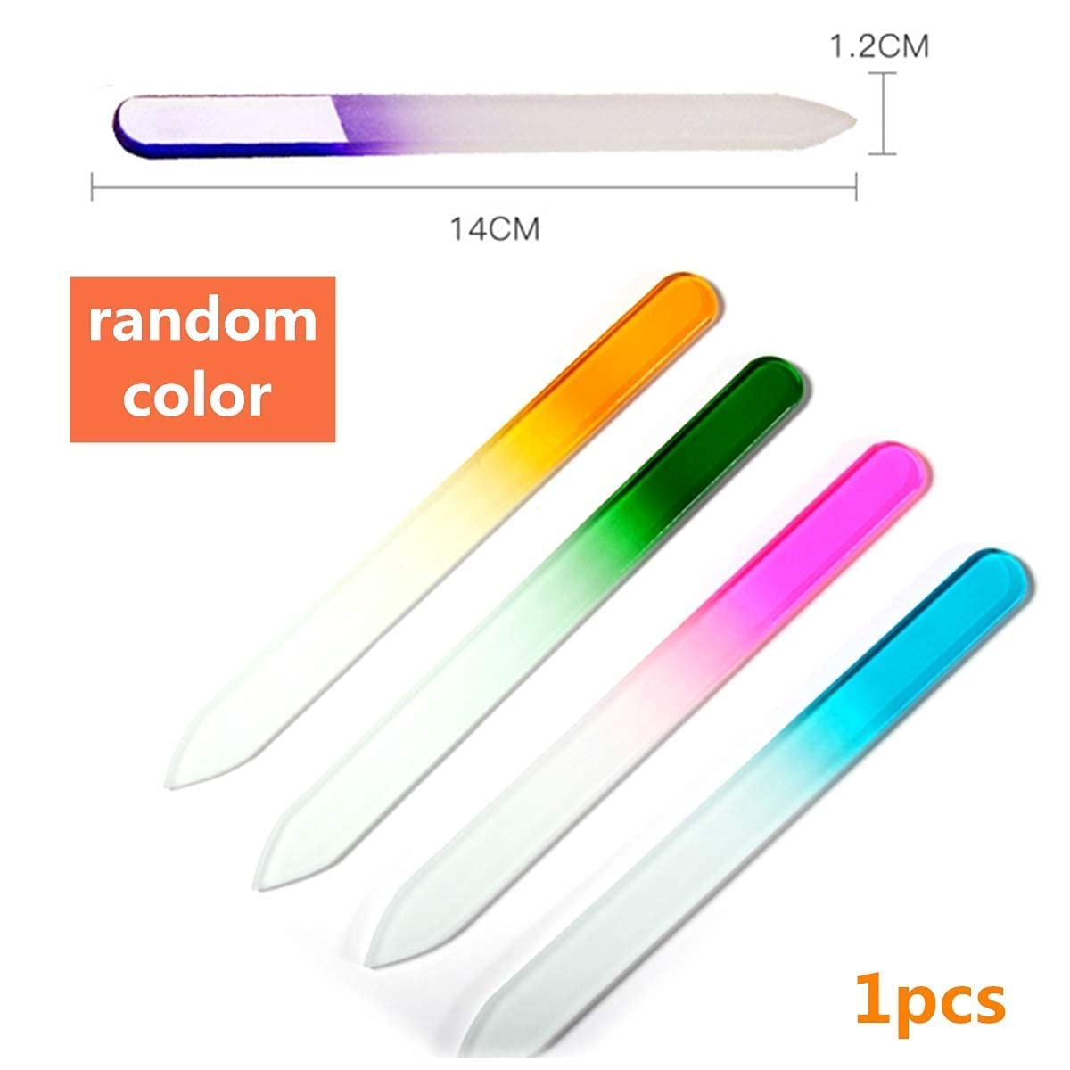 288pcs Matte Acrylic Ballerina Coffin False Nails - 12 Full Cover Sets with Crystal Nail File - Natural Medium Length Press On Nails for Women - Perfect for Parties, Weddings & Daily Wear