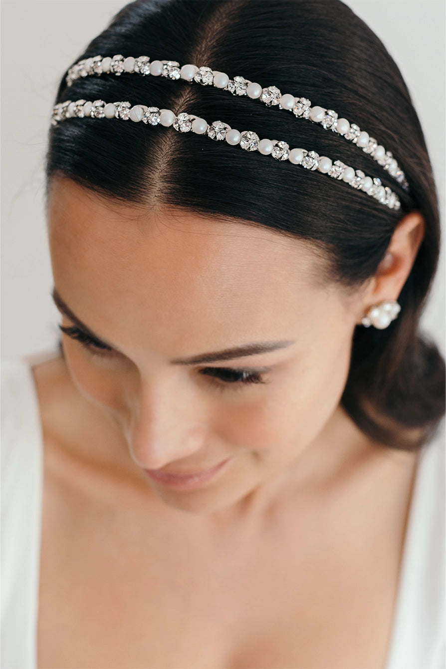 Elegant Women's Headband - Fashionable Hair Accessory for Women & Girls - Perfect for Weddings, Parties, and Everyday Wear