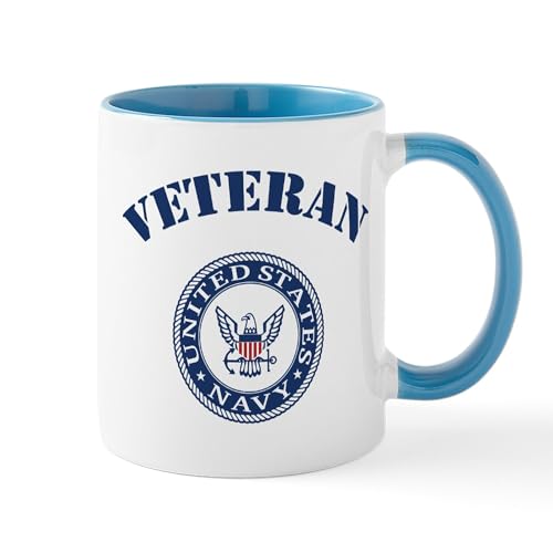 White/Blue Inside - U. S. Navy Veteran