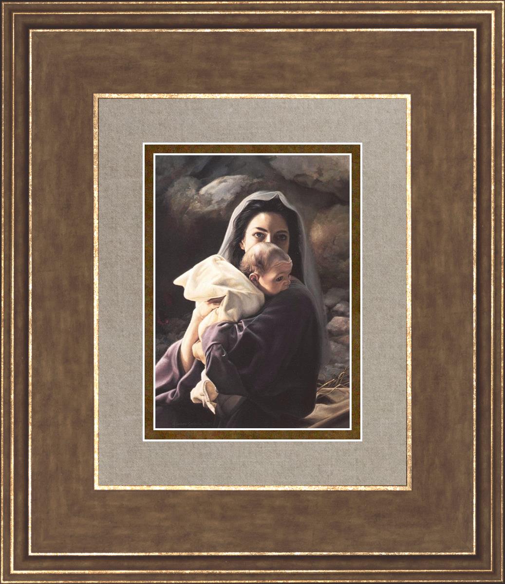Be It Unto Me Religious Painting by Liz Lemon Swindle - Inspirational Christian Art for Home, Church & Office Decor