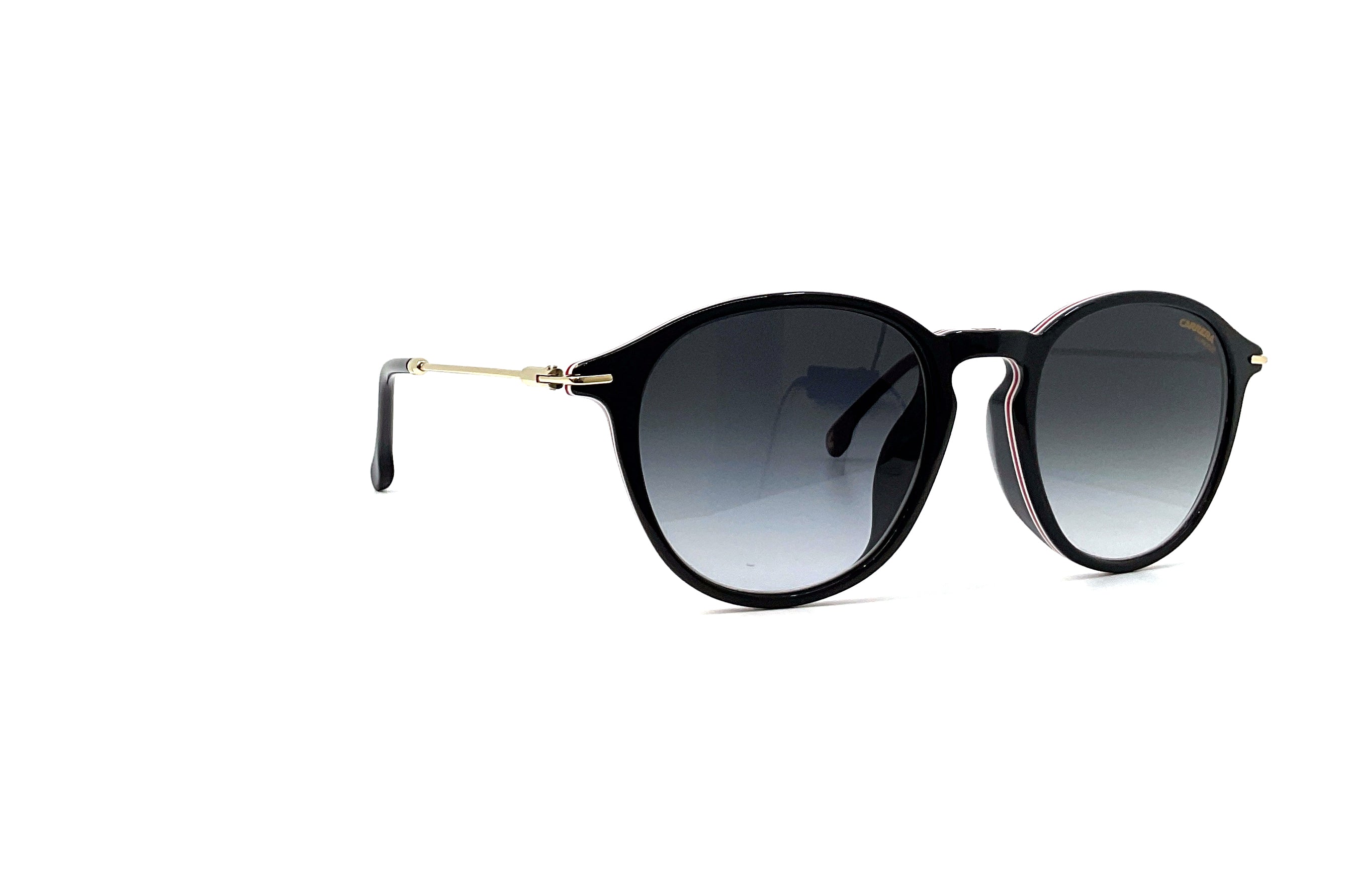 Carrera 196/F/S Sunglasses - Classic Black Aviator Style for Men & Women - Perfect for Driving, Outdoor Sports & Fashion Accessories
