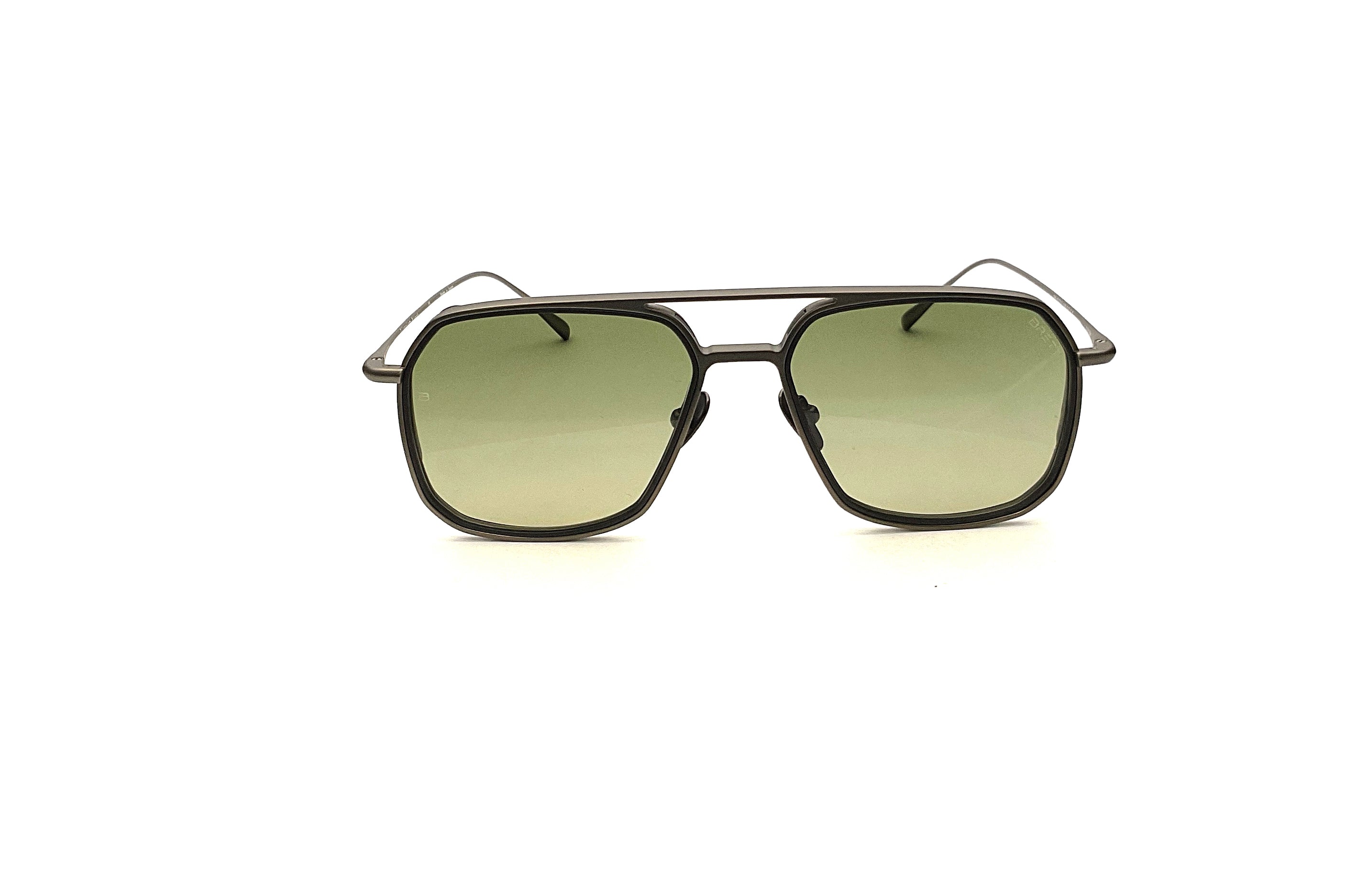 BRETT Eyewear Louis Sunglasses - Gunmetal/Black Frame - Polarized UV Protection - Perfect for Driving, Outdoor Sports & Fashion