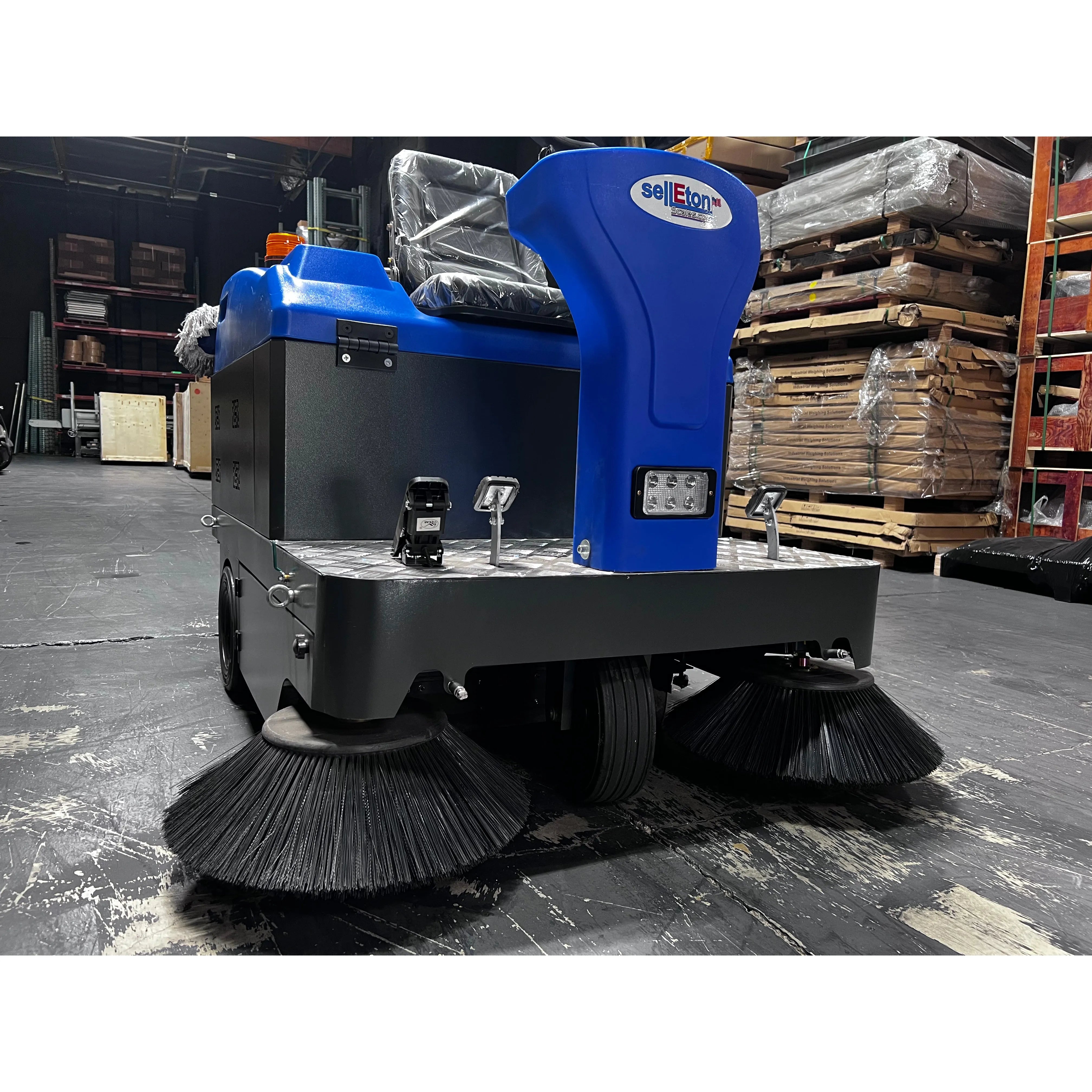 Eton SL WS1400 Industrial Floor Sweeper & Vacuum Machine - Heavy-Duty Warehouse Cleaning Equipment for Large Spaces & Factories