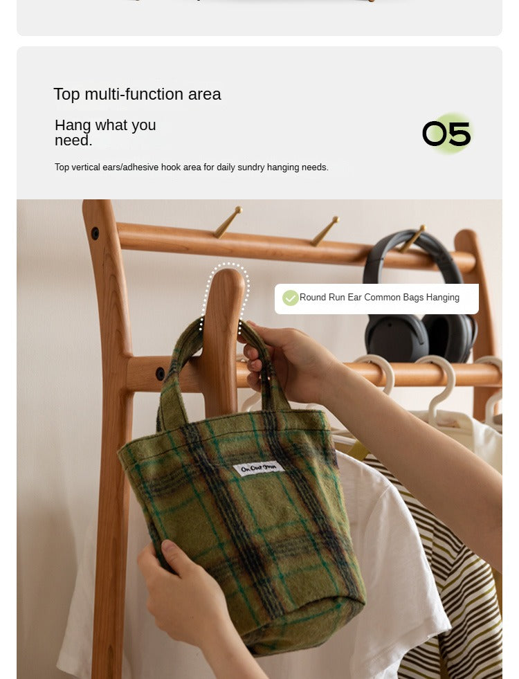 Premium Oak Solid Wood Clothes Hanger Rack - Heavy Duty Wooden Coat Hangers for Closet Organization - Perfect for Wardrobe, Laundry Room & Hotel Use