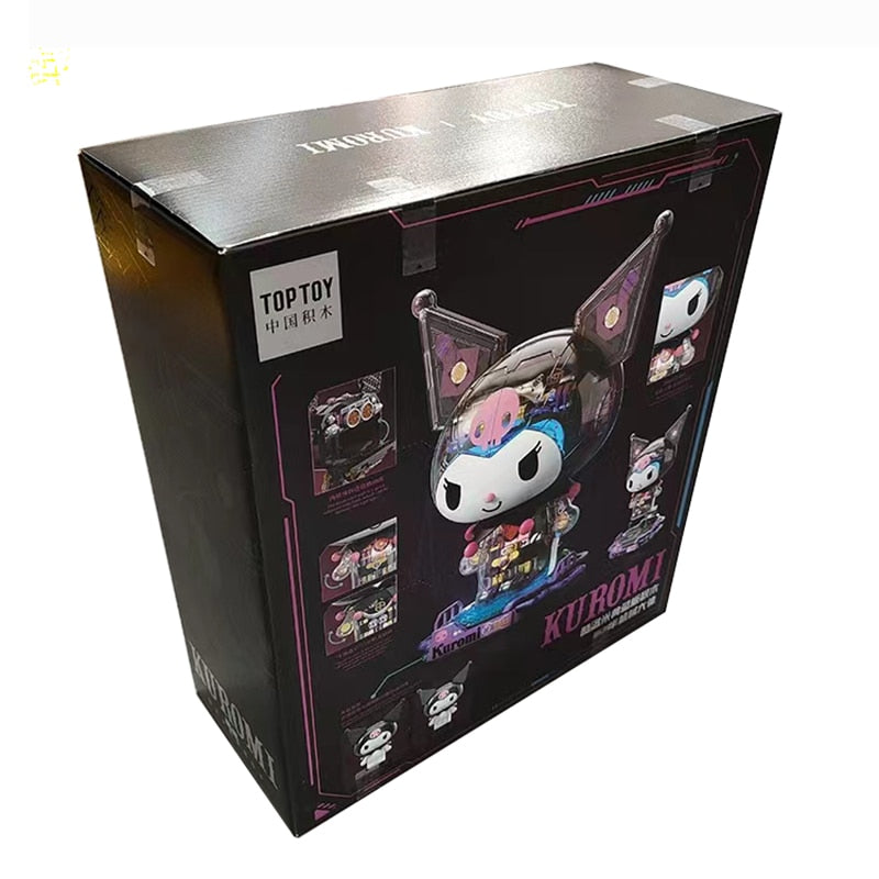 Premium Kuromi Mechanical Building Blocks Toy Set (TC1803) - Creative STEM Educational Gift for Kids Birthday & Christmas