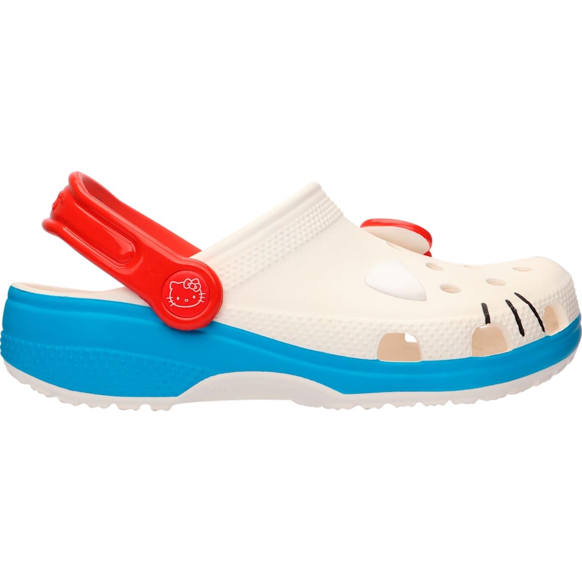Crocs Unisex-Adult Classic Hello Kitty Clogs | Comfortable Slip-On Shoes for Women & Men | Perfect for Casual Wear, Beach, Pool & Indoor Use